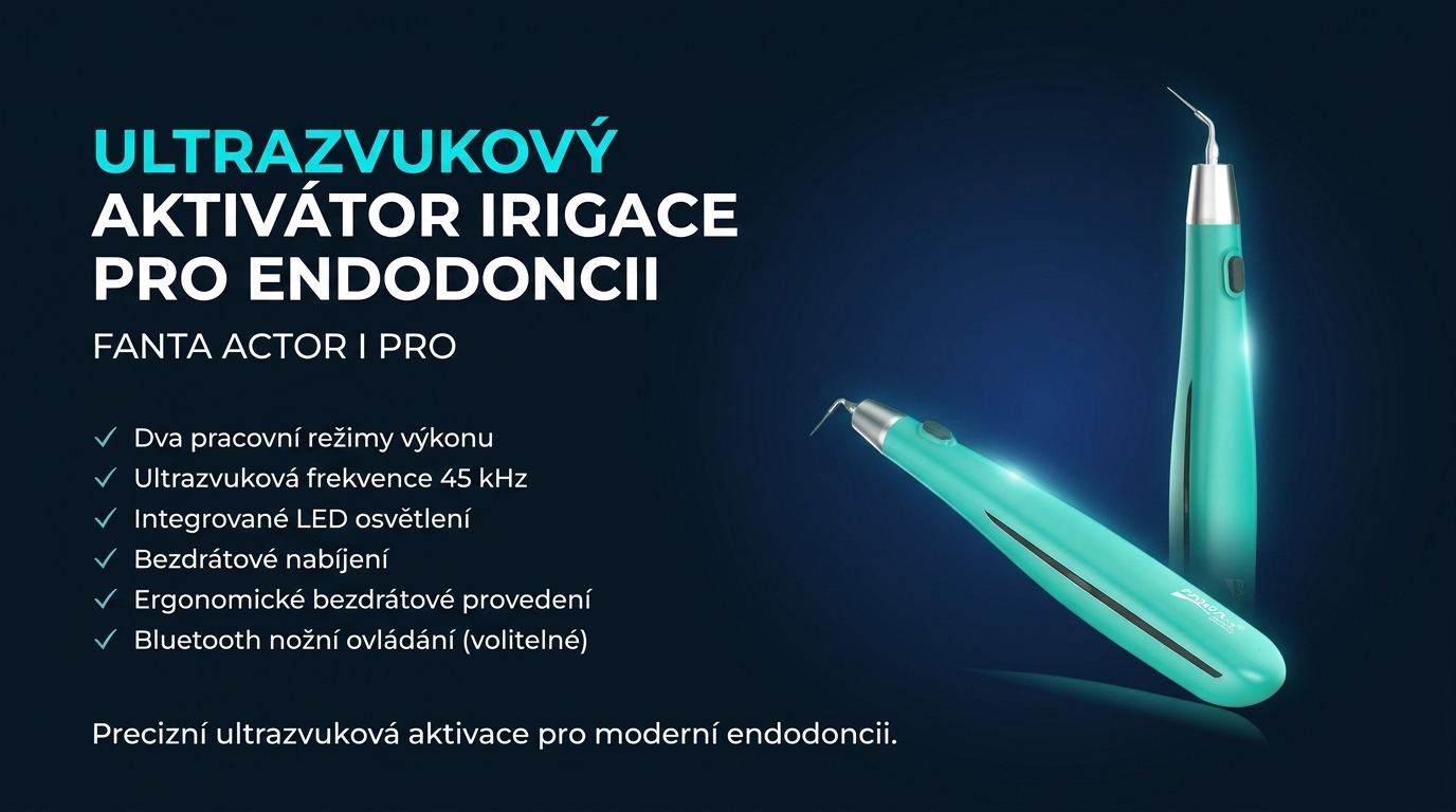 FANTA ACTOR I PRO – Ultrazvukový aktivátor irigace kořenových kanálků pro endodoncii -1
